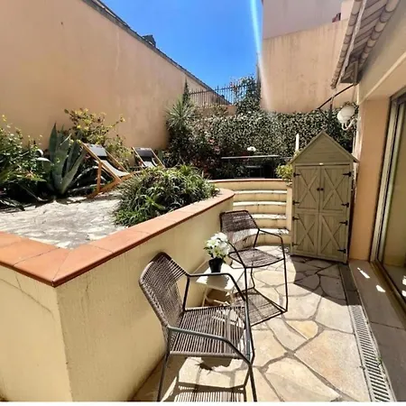 Rare In Cannes, Quiet For 4 People, Garden, Parking